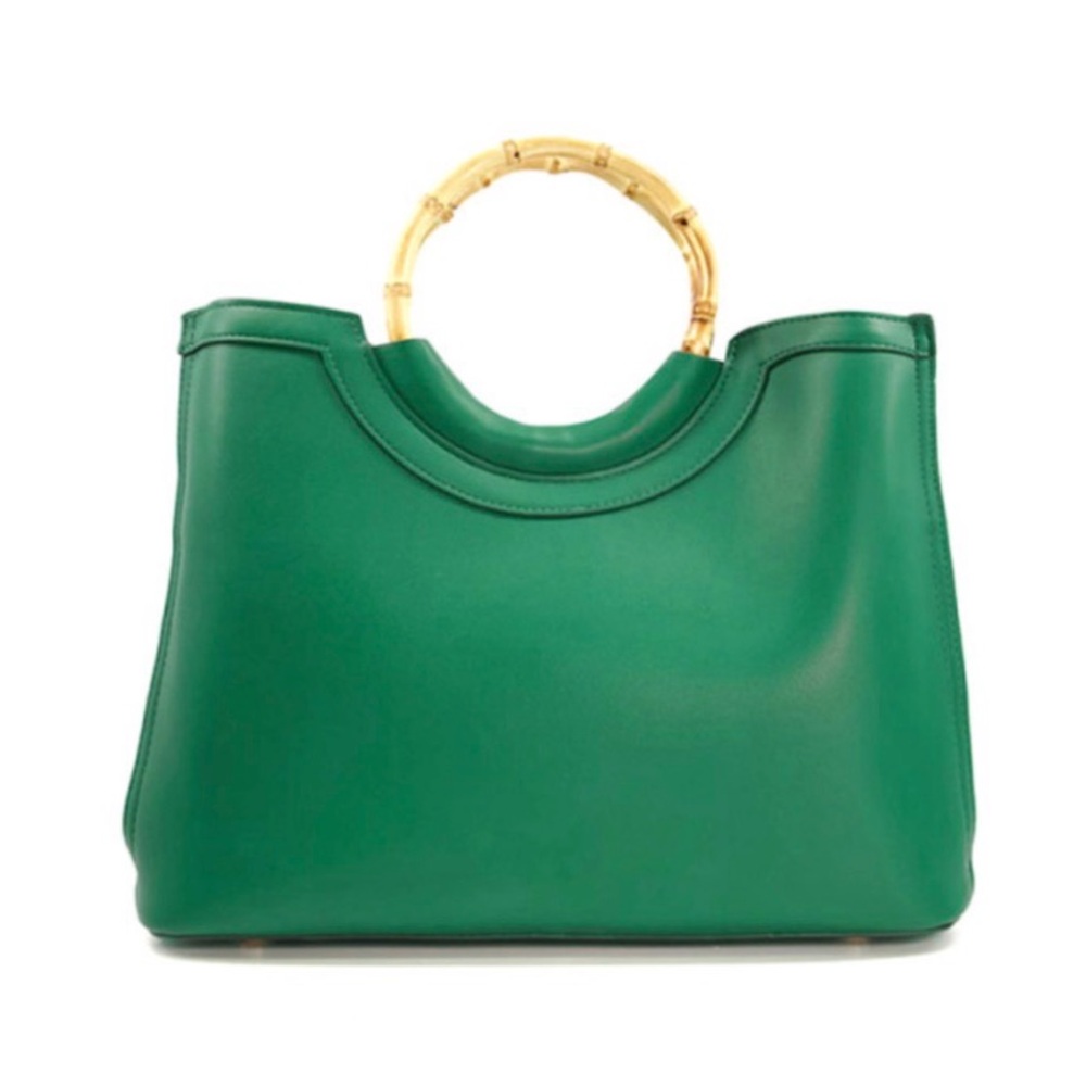 Dune London Distinguish Large Bamboo Handle Satchel Bag - Picture 2 of 2